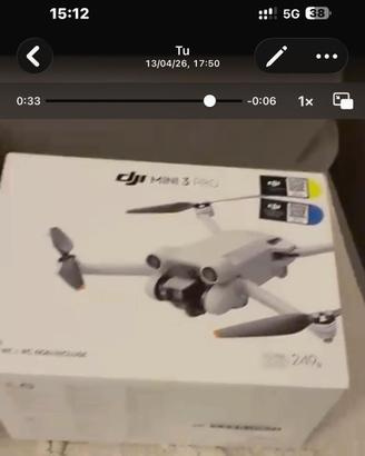 Drone DJI mini 3 pro kit combo + telecomando