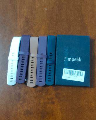 Cinturino acciaio Fitbit charge 2+5 cinturini gomm