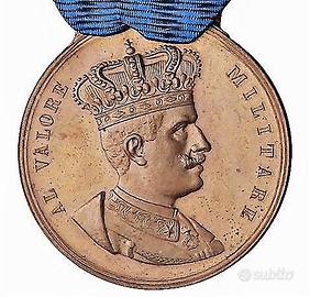 Medaglia epoca fascista VALORE MILITARE INDIGENO