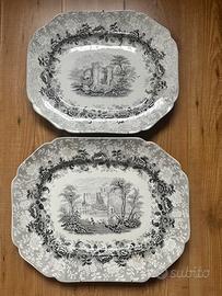 Piatti inglesi vintage