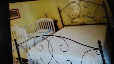 letto in ferro battuto