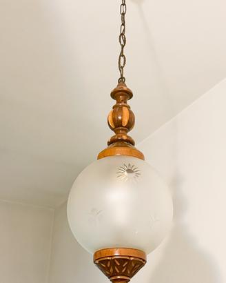 Tris di lampade a sospensione vintage