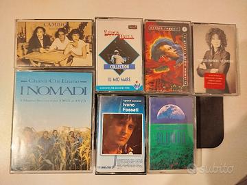 7 musicassette popolari (originali Siae)