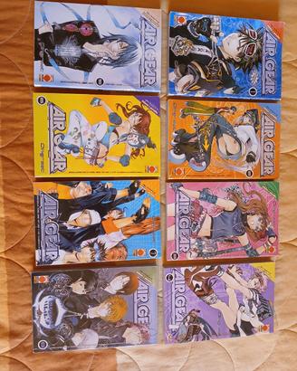 Manga Air Gear n. 1/8 con adesivi