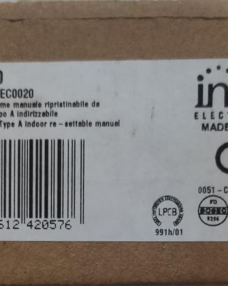punto di allarme manuale da interno Inim