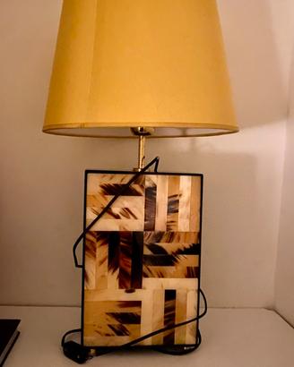 Lampada in corno