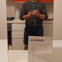 Mobiletto con anta a specchio