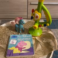 Peppa pig trombetta e pony