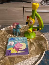 Peppa pig trombetta e pony