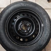 ruota con cerchione 175/70 R13