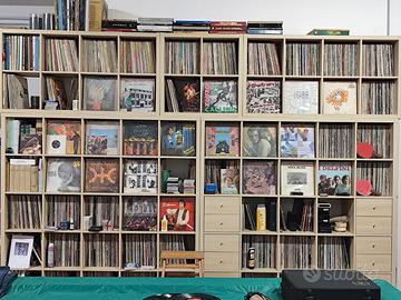 Collezione LP vinile, CD e musicassette