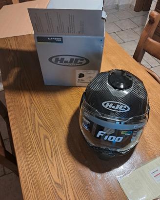 casco carbonio HJC  F100  TAGLIA XS 
