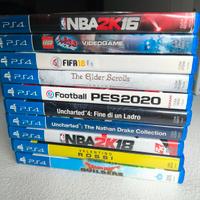 Lotto giochi PlayStation 4 PS4 play 4
