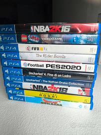 Lotto giochi PlayStation 4 PS4 play 4