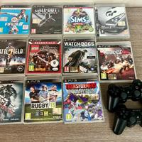 Giochi PS3 più 2 controller