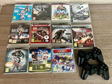 Giochi PS3 più 2 controller