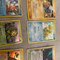 Figurine Pokemon 10 carte piccolo segno sul retro