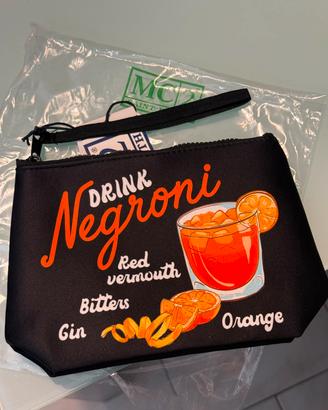MC2 Saint Barth pochette ed Negroni nera nuova