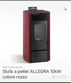 Stufa a pellet 10 kw Alllegra