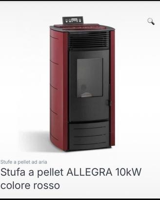 Stufa a pellet 10 kw Alllegra