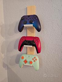 Espositore game pad da muro. Prezzi variabili