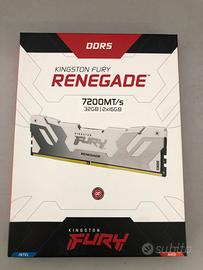 Kingston Fury Renegade Ram DDR5 7200 Mhz