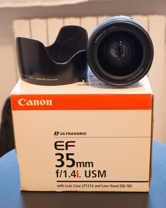 Canon EF 35mm f/1.4 L USM - Perfetto / Come nuovo
