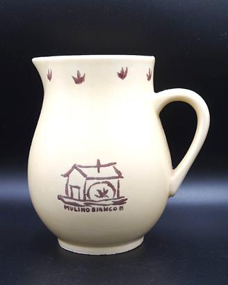 Brocca Mulino Bianco anno 1981 in coccio