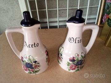 Set olio e aceto