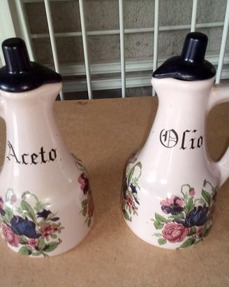 Set olio e aceto
