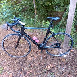 Bici da corsa in carbonio Btwin Mach 720 2014