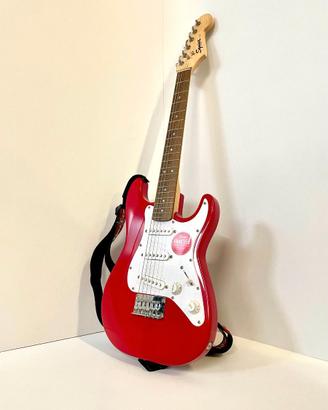 Chitarra Squier Mini by Fender Nuova + Accessori