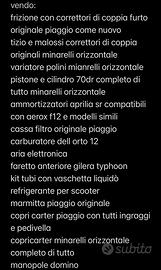 perzzi per piaggio e minarelli orizzontale ecc…