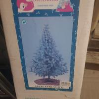 4 alberi di natale completi di scatole