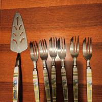 Set posate da dolce vintage