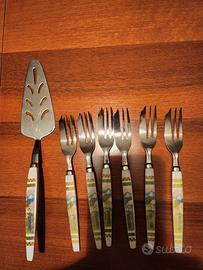 Set posate da dolce vintage