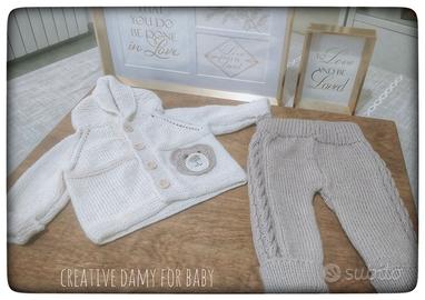 Abbigliamento neonato fatto a mano