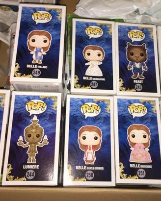 9 Funko Pop Disney Beauty and the Beast Live actio