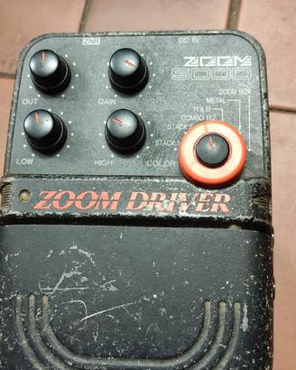pedale distorsione ZOOM DRIVER 5000