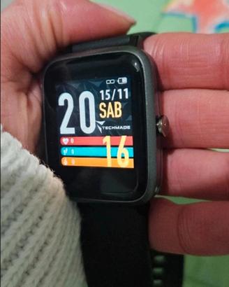 Smartwatch techmade nero