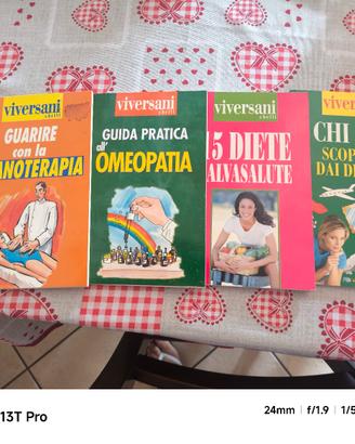 4 libri collana Viversani e Belli