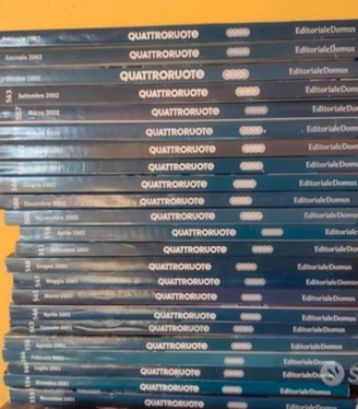 Riviste quattro ruote vari anni