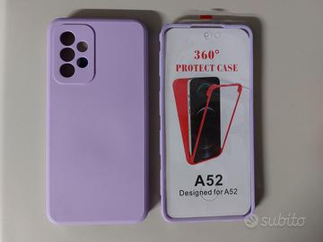 COVER 360° PER SAMSUNG A52 / A52s lilla