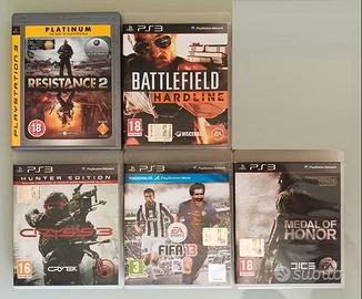 5 giochi per Play Station 3 (PS3)