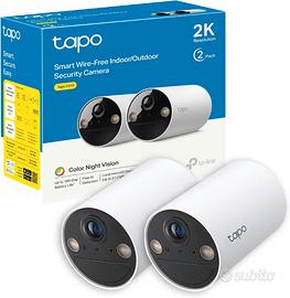 Tapo C410 2K Telecamera WiFi Esterno Senza Fili Ba