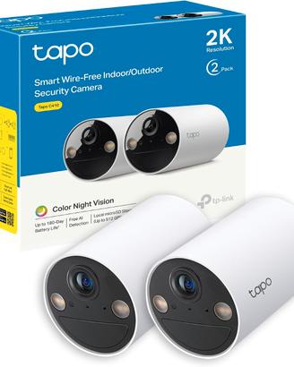 Tapo C410 2K Telecamera WiFi Esterno Senza Fili Ba