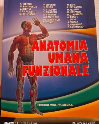 LIBRO DI ANATOMIA UMANA FUNZIONALE