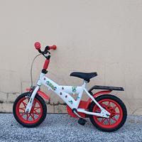 Bicicletta taglia 12 con freno anteriore