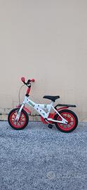 Bicicletta taglia 12 con freno anteriore