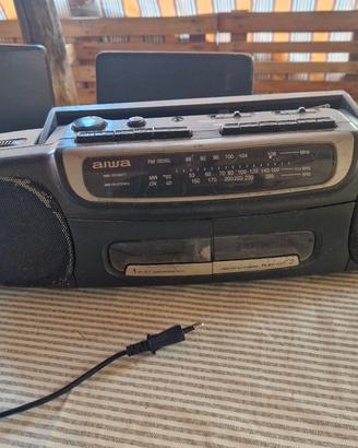 stereo radio cassette aiwa cs w320